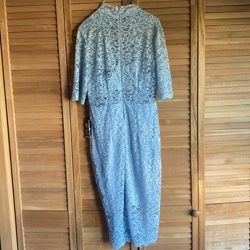 Express mock neck sheath dress - Picture 2 of 6